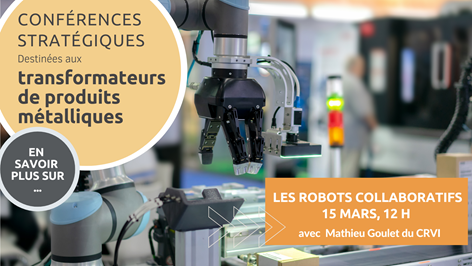 Conf Rence Les Robots Collaboratifs Reai