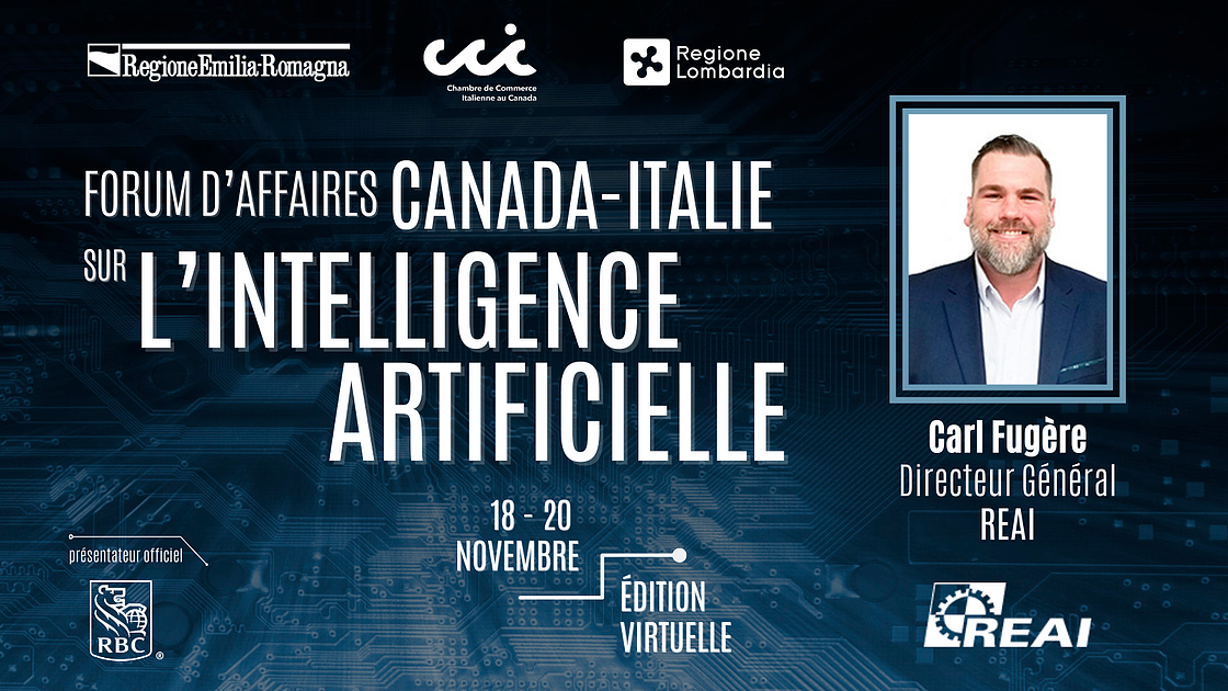 Forum d'affaires Canada - Italie sur l'intelligence Artificielle